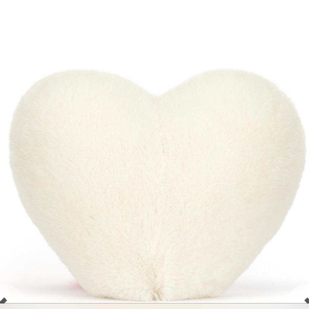 Jellycat Amuseables Heart Boiled Egg 4.7x4.7x2.4" Soft & Plush BNWT Authentic - Picture 3 of 7